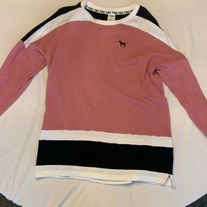 PINK brand mauve crew